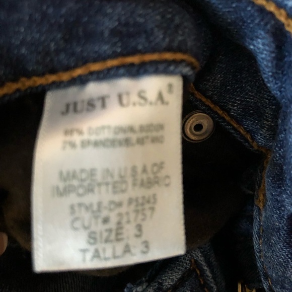 Just USA jeans- size 3 - Picture 11 of 12